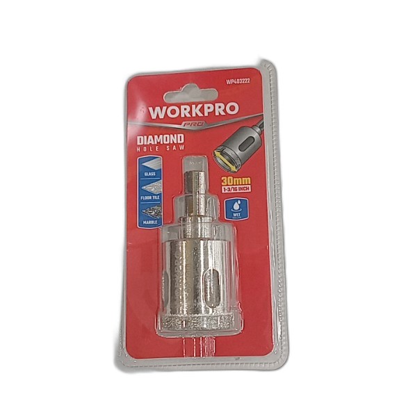 WORKPRO DIAMOND HOLE SAW 30MM W