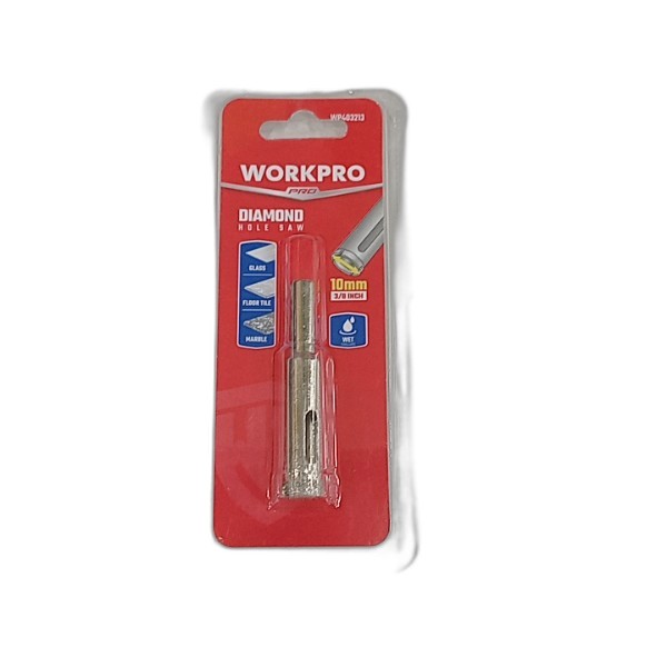 WORKPRO DIAMOND HOLE SAW 10MM W