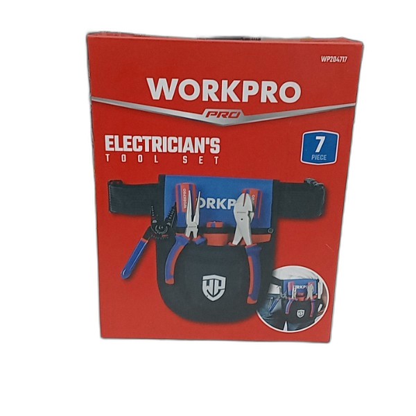 WORKPRO ELECTRICIAN TOOL SET 7P