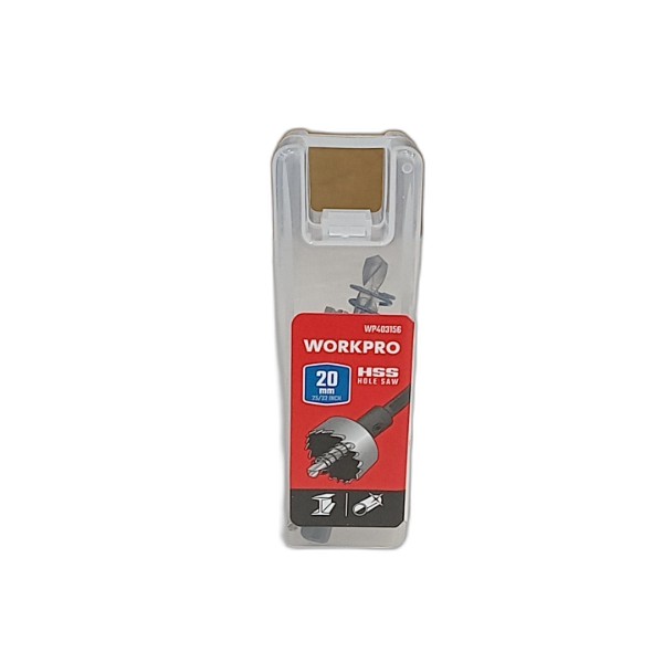 WORKPRO HSS METAL HOLE SAW 20MM