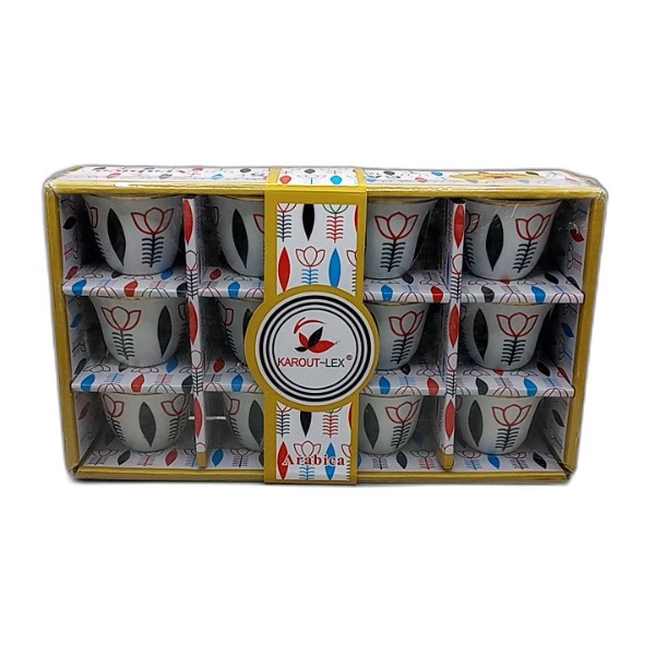 ORIENTAL COFFEE CUP SMALL 12PCS