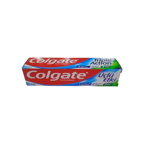 COLGATE TOOTHPASTE 50ML TRIPLE ACTION.