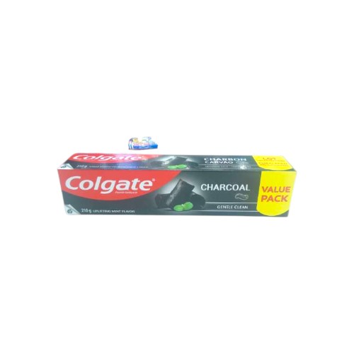 COLGATE CHARCOAL GENTLE CLEAN TOOTHPASTE 210G