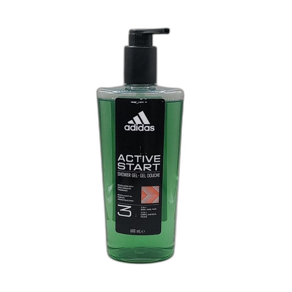 ADIDAS ACTIVE START SHOWER GEL 600ML