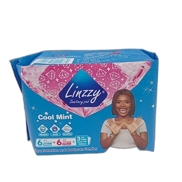 LINZZY SANITARY PAD MINTY