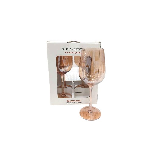 DANNYHOME WINE GLASS SET 450ML 4PCS