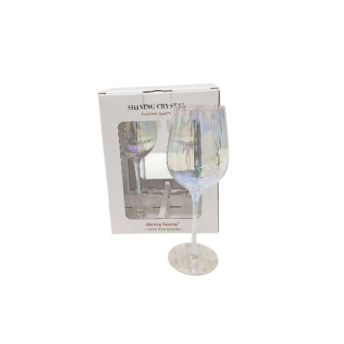 DANNYHOME GLASS CUP SET 450ML 4PCS