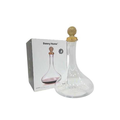 DANNYHOME GLASS DECANTER 5.2X31.5X19CM