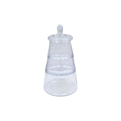 DANNYHOME GLASS STORAGE JAR 29CM