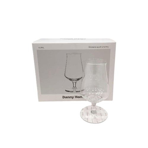 DANNYHOME GLASS CUP SET 2PCS
