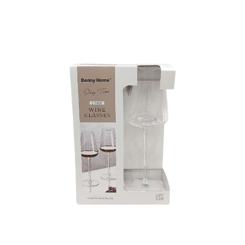 DANNYHOME GLASS CUP SET 2PCS