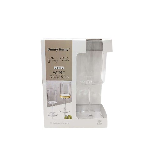 DANNYHOME GLASS CUP SET OF 2