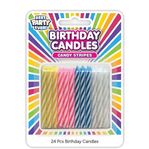 BIRTHDAY CANDLE SET 10PCS 29-19.