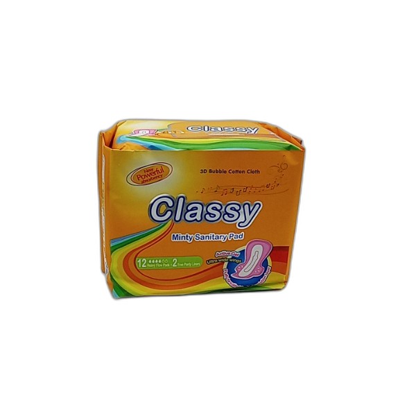3D BUBBLE COTTON CLOTH SANITARY PAD