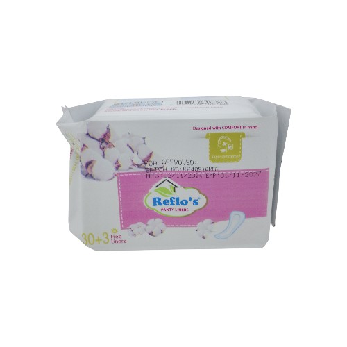 REFLOS PANTY LINERS NORMAL 30PCS