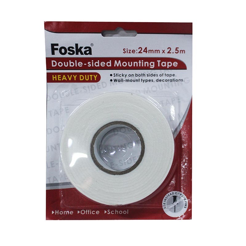 FOSKA DOUBLE-SIDE MOUNTAIN TAPE 24X2.5M