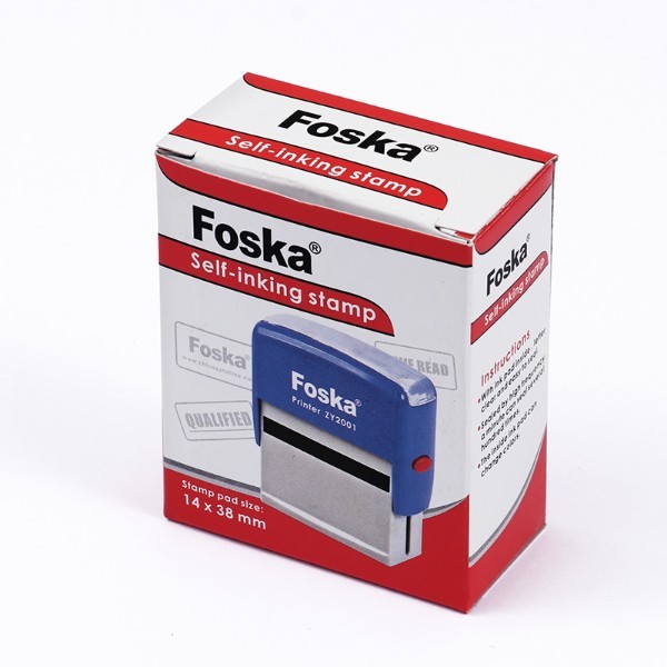 FOSKA SELF-INKING STAMP ZY2001