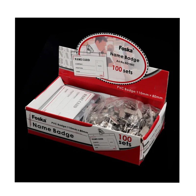 FOSKA NAME CARD HOLDER 100PCS SD106A