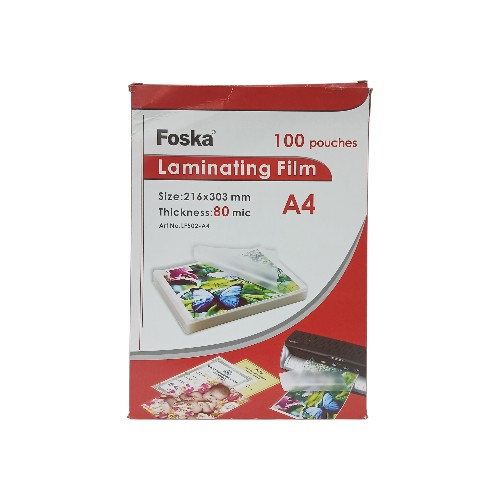FOSKA LAMINATING A4 100PCS LF502-A4