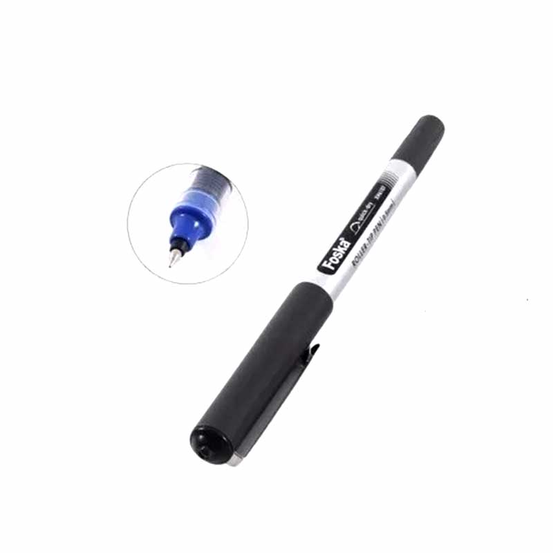 FOSKA ROLLER TIP PEN BLACK 0.5MM 12CS