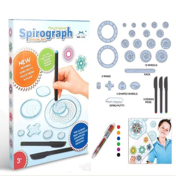 FOSKA SPIROGRAPH DRAWING SET BP1106