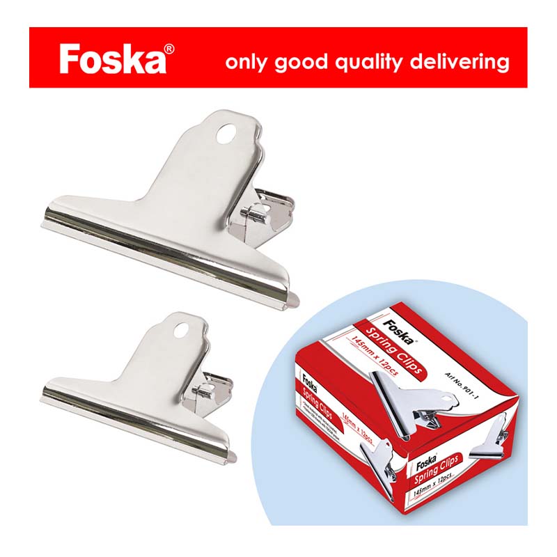 FOSKA SPRING CLIPS 75MM 12PCS 900-1