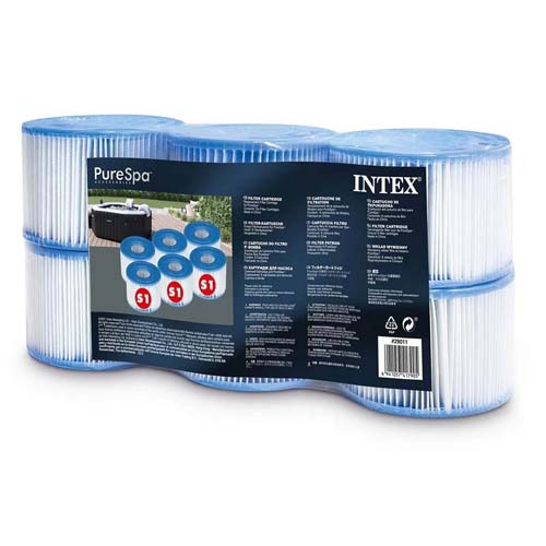 INTEX FILTER CARTRIDGE 6PCS 29011
