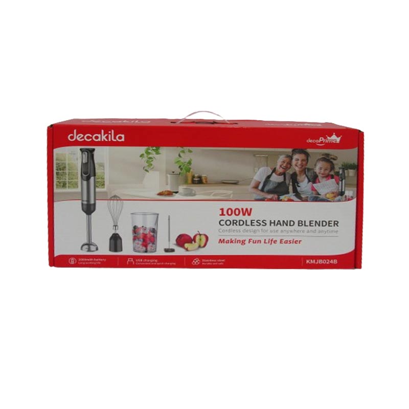 DECAKILA CORDLESS HAND BLENDER 4IN1 RECHARGEABLE