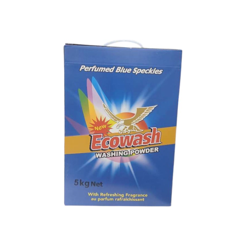 ECOWASH DETERGENT POWDER 5 KG BOX