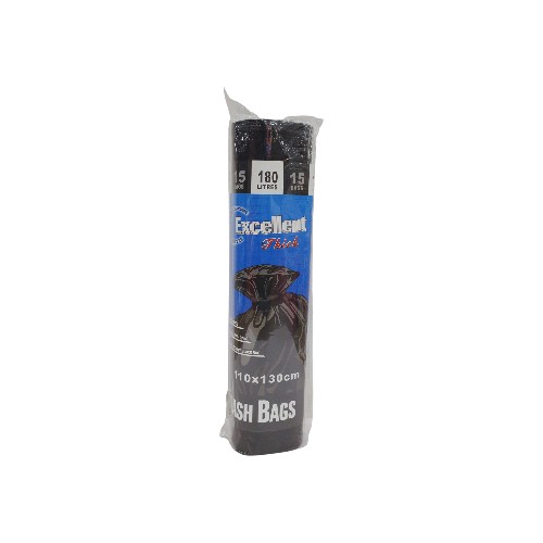 GARBAGE BAG BLACK 110X130CM 0104