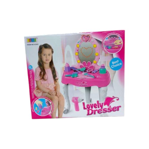 DANNYHOME KIDS BEAUTY PLAY SET W LIGHTS 14PCS
