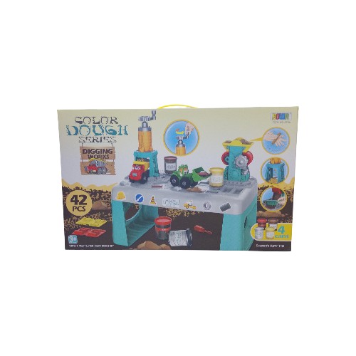 DANNYHOME TOOL COLOR DOUGH TABLE PLAY SET 42PCS