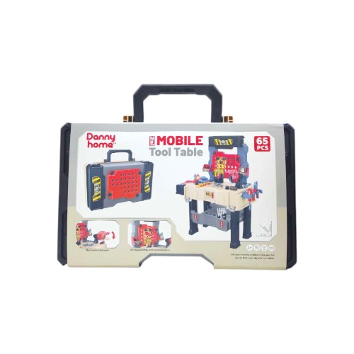 DANNYHOME DIY TOOL TABLE PLAY SET 65PCS