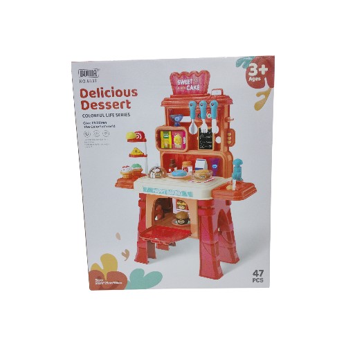DANNYHOME BEAUTY DRESSER SET W LIGHTS 26PCS