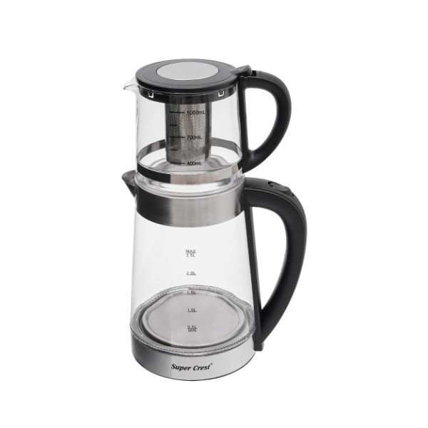 SUPER CREST GLASS KETTLE 2.5L 2