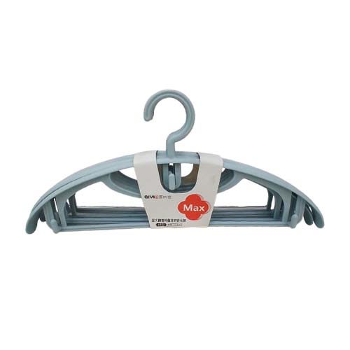 CLOTH HANGER 4PCS SET PLASTIC 200-8036