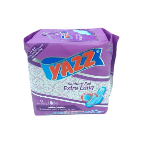 YAZZ SANITARY PAD EXTRA LONG PURPLE