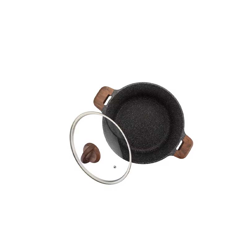 SHALLOW CASSEROLE 5.5L BLACK CA005-BS32-BLK