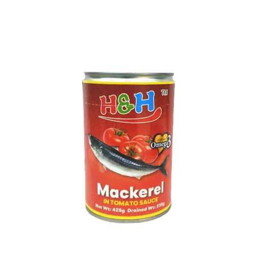 H&H MACKEREL IN TOMATO SAUCE 425G