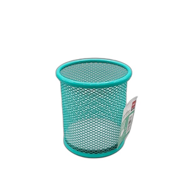 DELI PEN HOLDER MESH BLUE