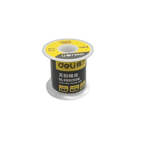 DELI SOLDER WIRE 0.8MM 250G