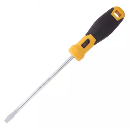 DELI SLOTTED SCREWDRIVER 6X150MM YW-BK