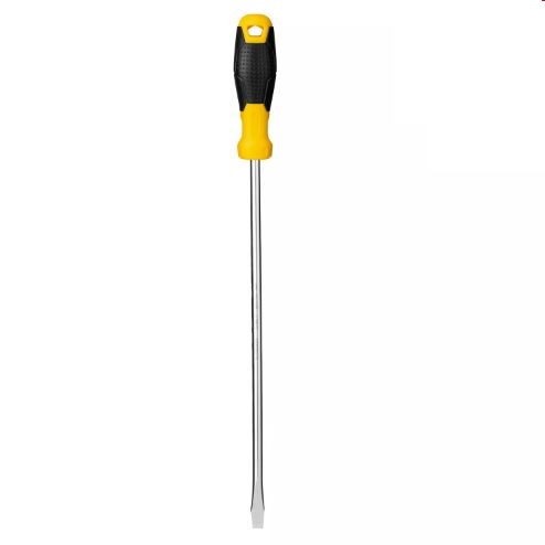 DELI SLOTTED SCREWDRIVER 8 X 300MM YELLOWBLACK