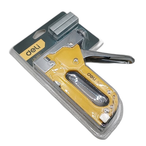 DELI 3 IN 1 STAPLE GUN
