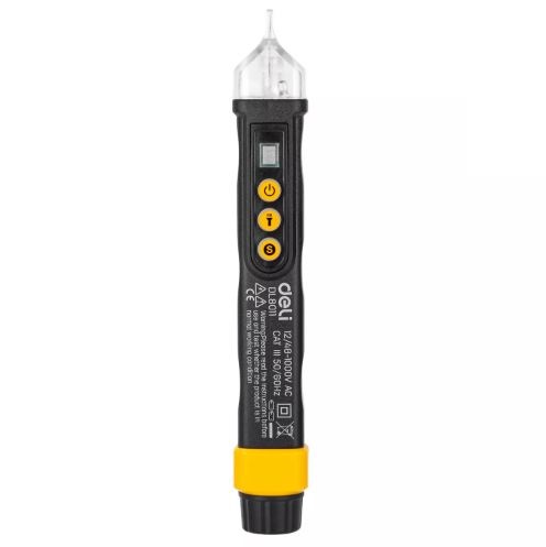DELI TEST PEN 12-48-1000V AC BK