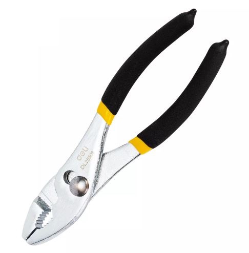 DELI SLIP JOINT PLIERS 6 INCH BK