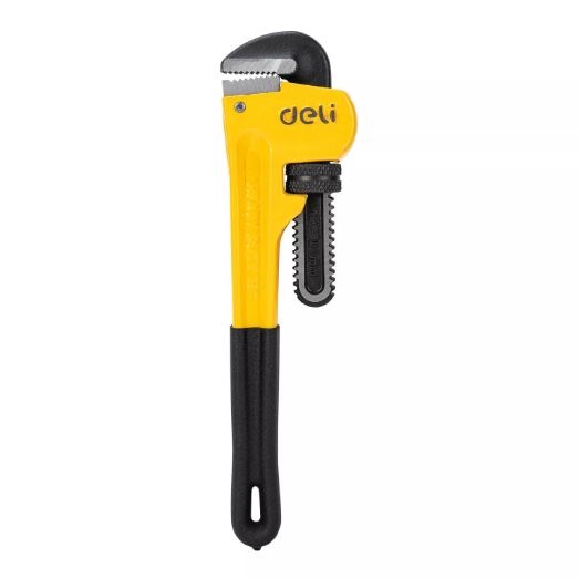 DELI PIPE WRENCH 12 INCH YW-BK