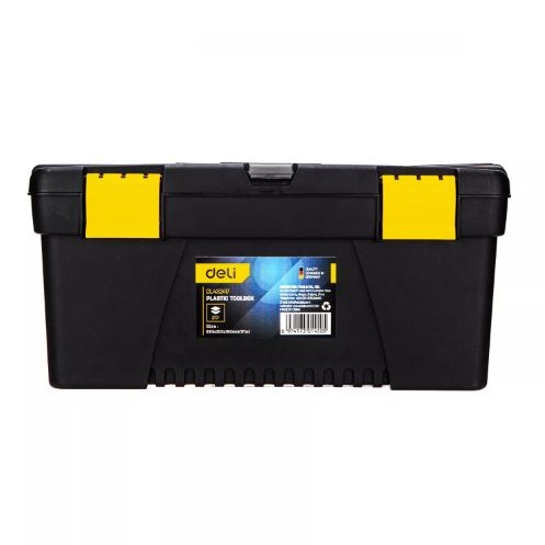 DELI PLASTIC TOOL BOX 17 INCH YW-BK