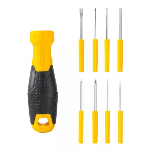DELI SCREWDRIVER 9PCS SET