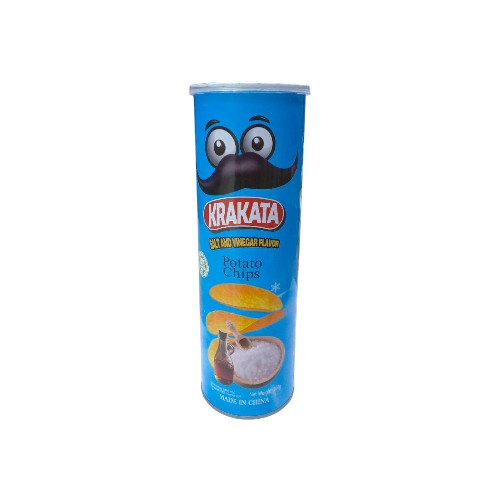 KRAKATA SALT VINEGAR CHIPS 160G